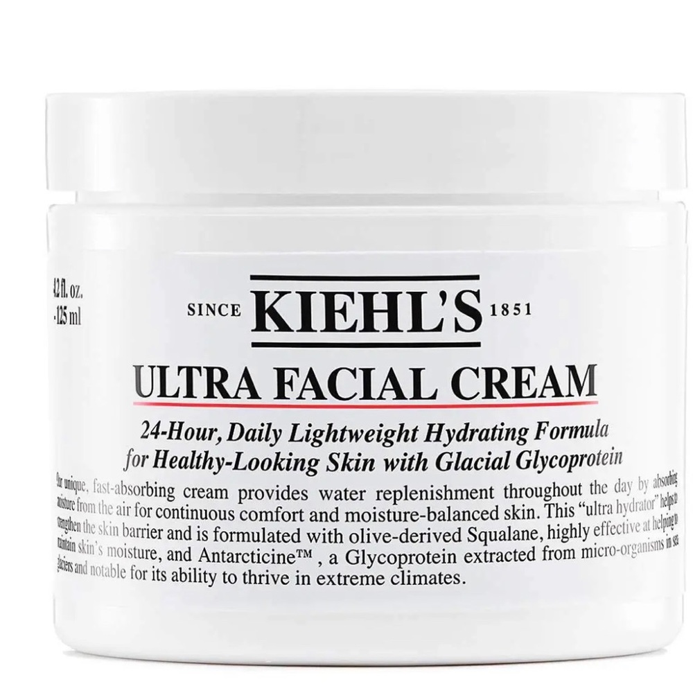 Kiehl Ultra Facial Cream 24H Lightweight Cream Lg Size 4.2 Oz New Fresh.